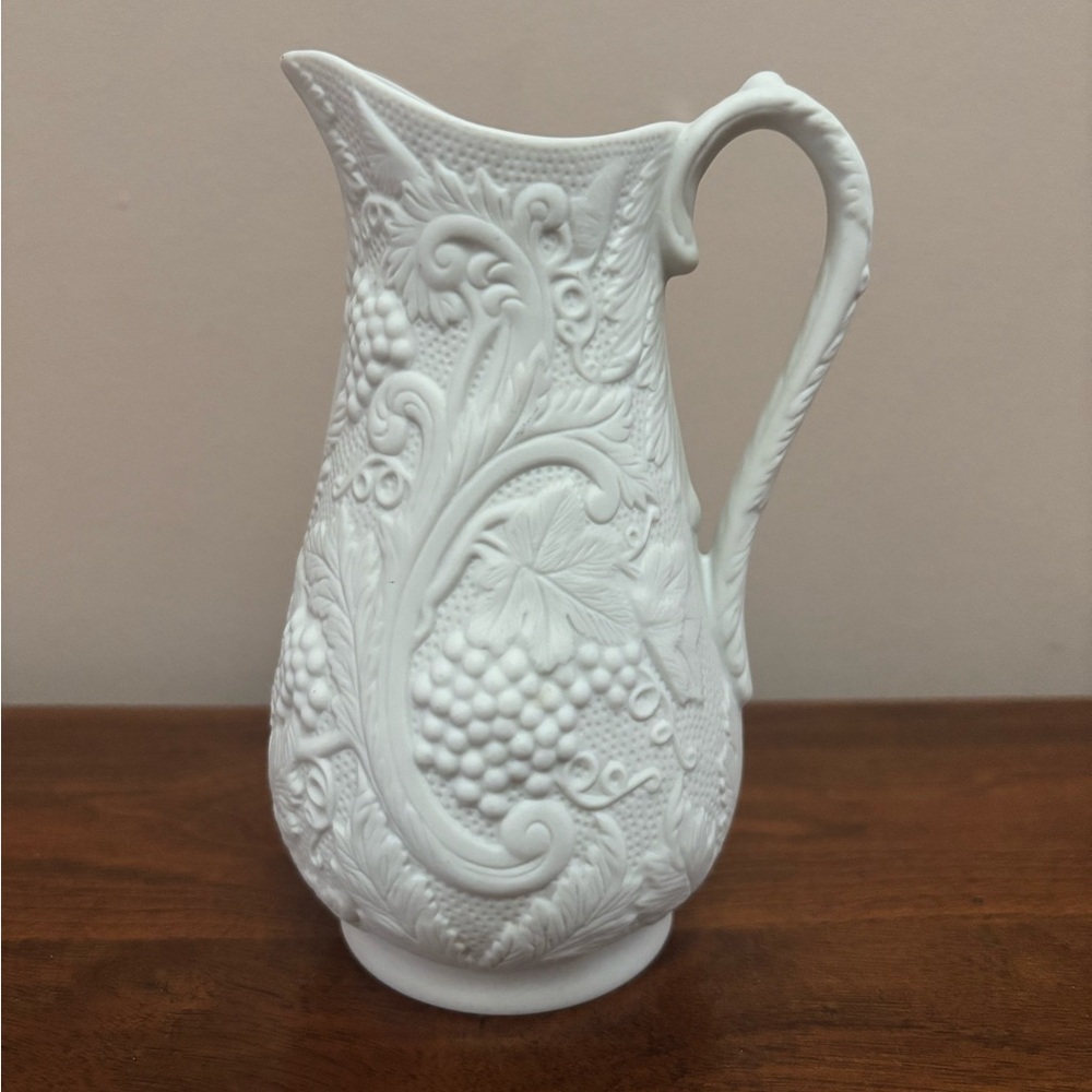 Portmeirion British Heritage Parian  Ware Jug/Small Pitcher